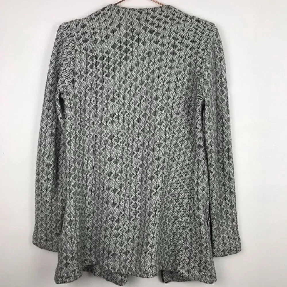 Lucky Brand Asymmetrical Zipper Knit Sweater XS